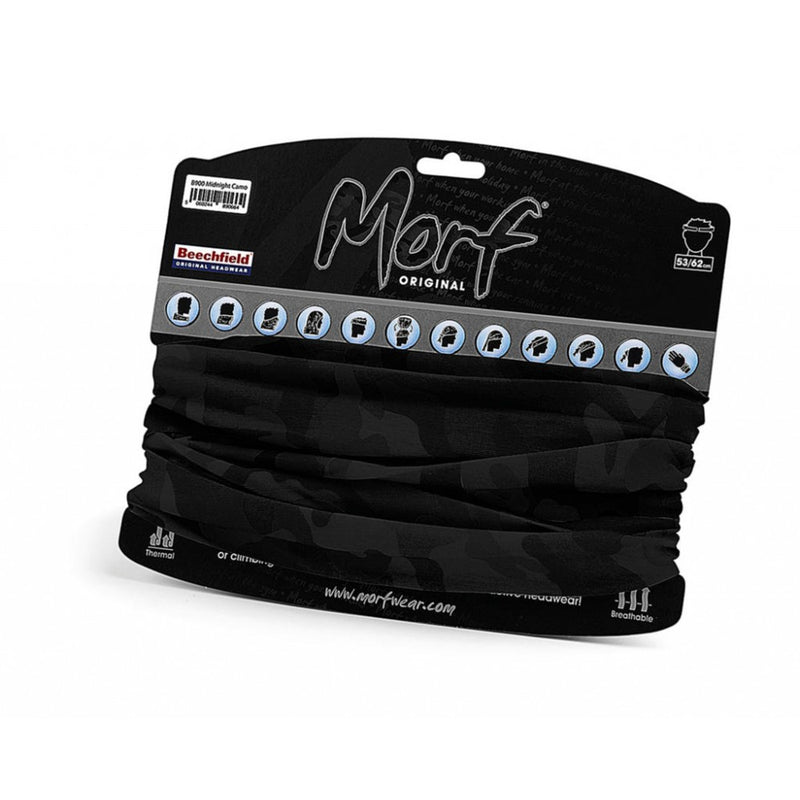 Promotivni višenamjenski šal buff Morf™ Original, midnight kamuflažne boje | Poslovni pokloni