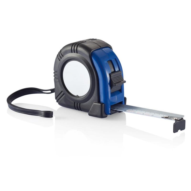 Promotivni metar / mjerna traka Riga 5m/19mm plave boje | Poslovni pokloni | Promo pokloni