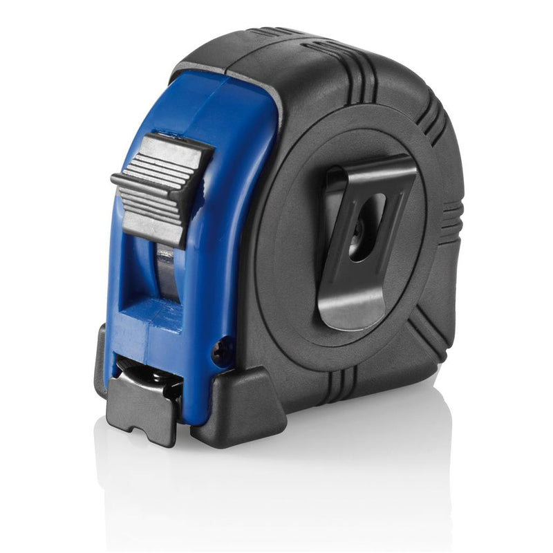 Promotivni metar / mjerna traka Riga 5m/19mm plave boje, pokloni za muškarce | Poslovni pokloni | Promo pokloni