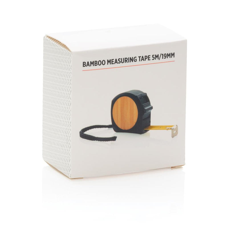 Reklamni metar od bambusa 5m/19 u poklon kutiji | Poslovni pokloni