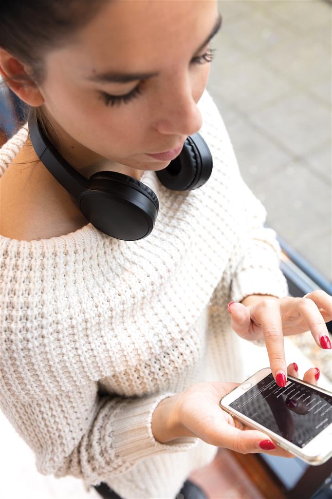 Promidžbene bežične bluetooth slušalice Fusion | Poslovni pokloni | Promo pokloni