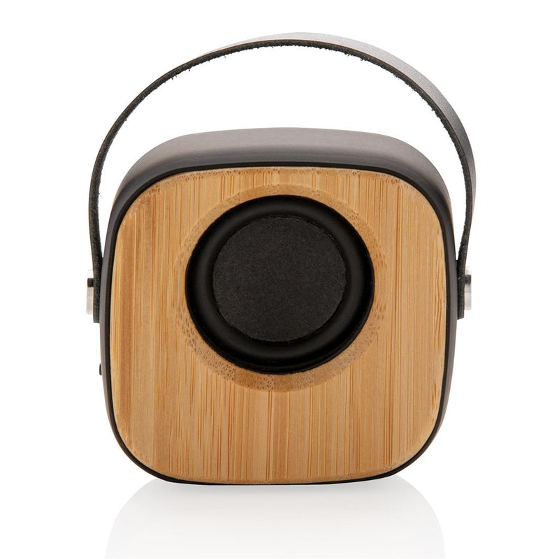 Promotivni moderni 3W bežični zvučnik od bambusaa, za tisak loga | Poslovni pokloni