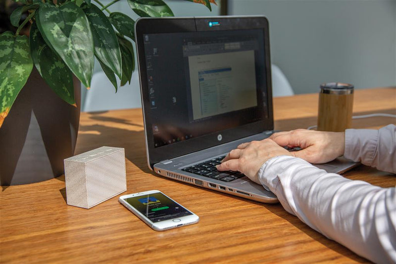 Promotivni 3W mini zvučnik od pšenične slame | Poslovni pokloni