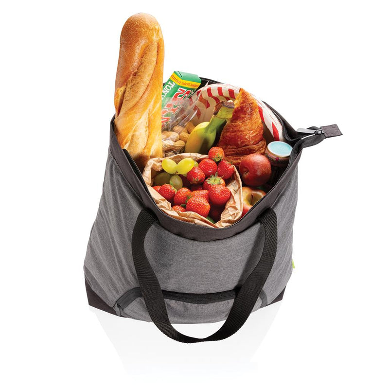 Promotivna velika rashladna torba sive boje | Poslovni pokloni | Promo pokloni