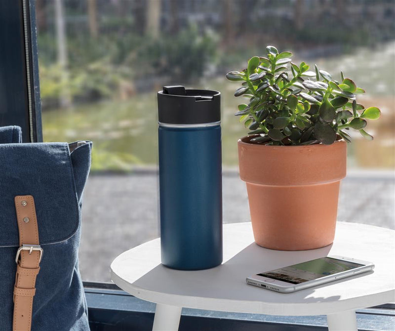 Promotivna šalica za kavu s keramičkim premazom plava | Poslovni pokloni w Promidžbeni pokloni