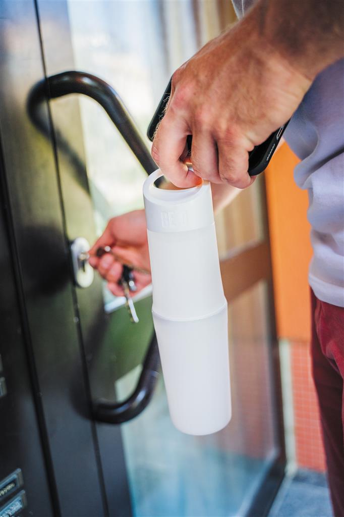 Organska boca za vodu od šećerne trske