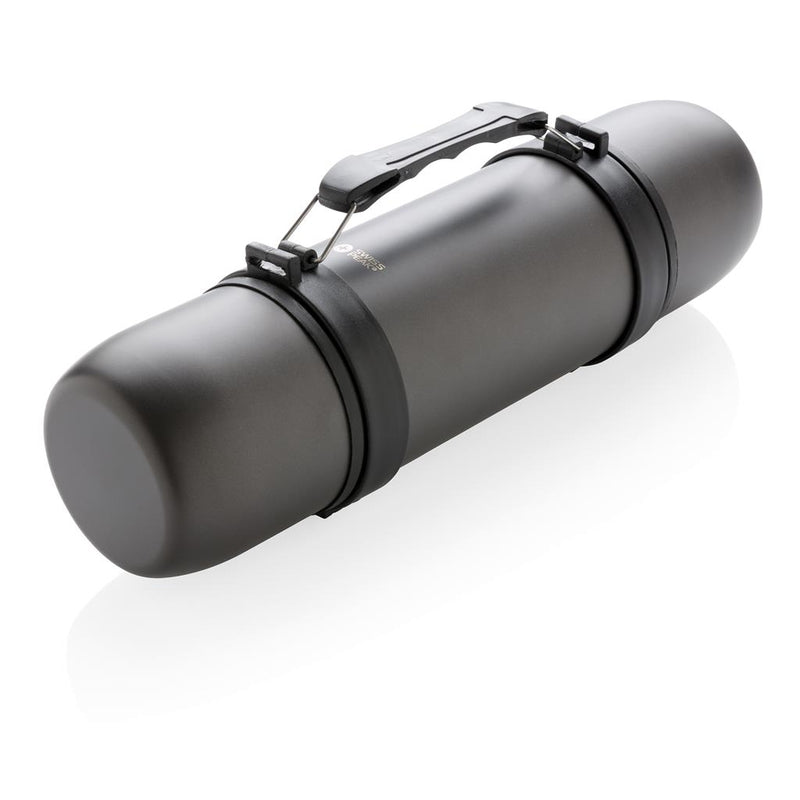 Promo Swiss Peak vakum termo boca sa šalicama, 700 ml | Poslovni pokloni