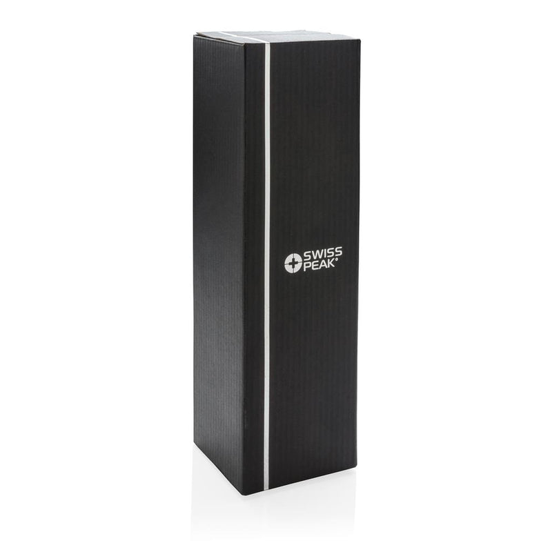 Promidžbena Swiss Peak vakum termo boca sa šalicama, 700 ml | Poslovni pokloni