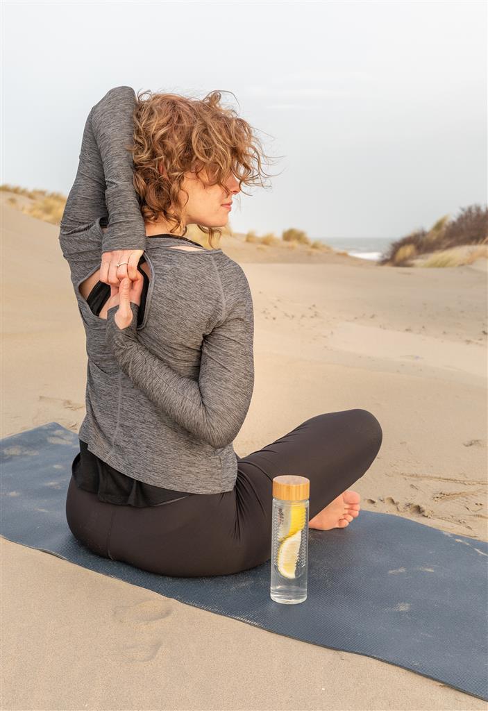 Promidžbena boca s čepom od bambusa | Poslovni pokloni | Promo pokloni | Reklamni pokloni