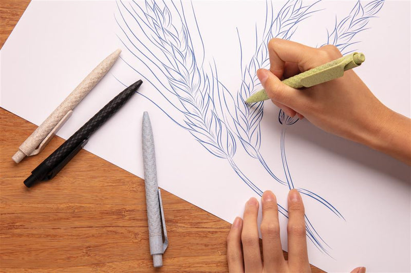 Promotivna eko kemijska olovka od vlakana slame, za tisak loga | Poslovni pokloni