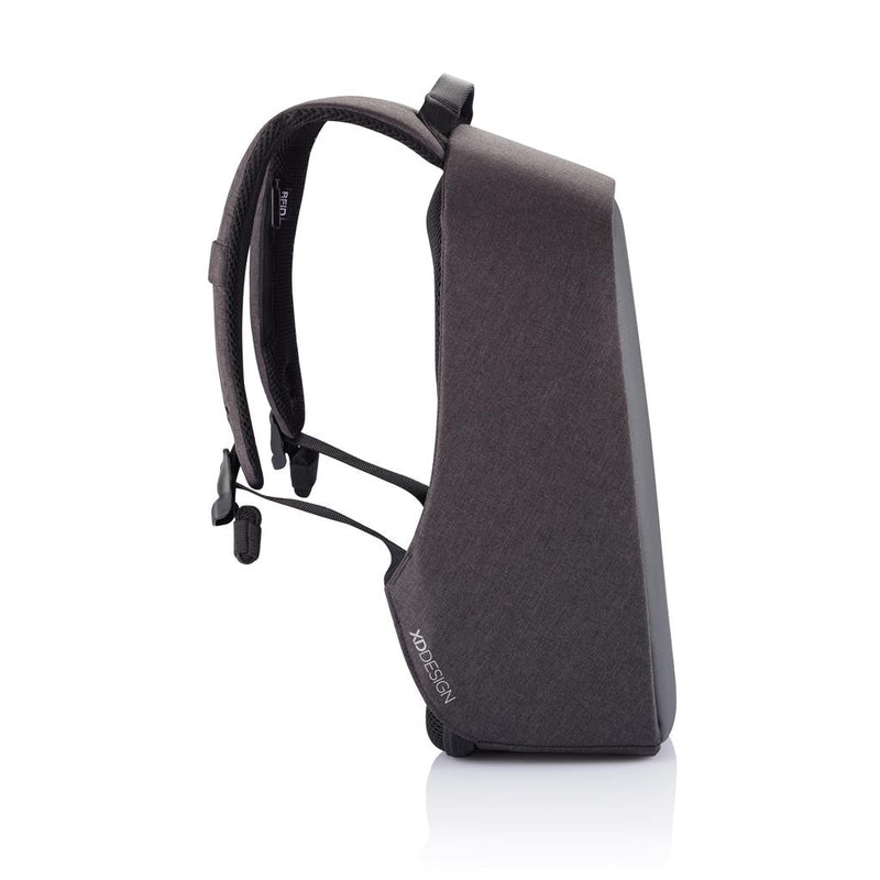 Promotivni mali ruksak sa sustavom zaštita protiv krađe crne boje za tisak logotipa | Poslovni pokloni | Promo pokloni