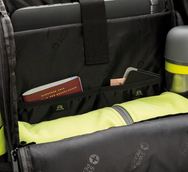 Ruksak za 15" laptop za tisak loga s RFID zaštitom | Poslovni pokloni i reklamni materijali za tisak loga