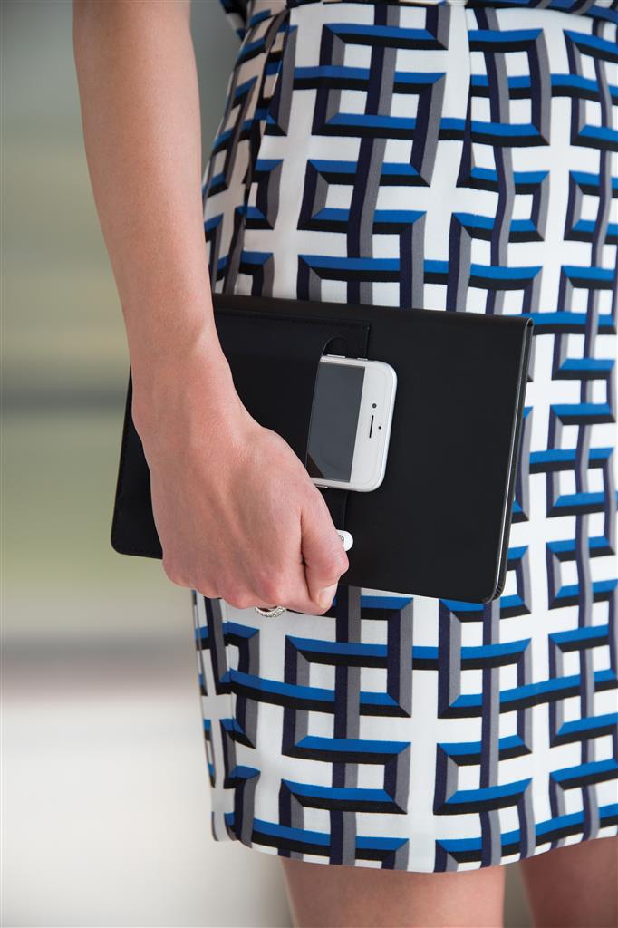 A5 promotivni notes / bilježnica sa džepom za mobilni telefon, kemijsku olovku i dokumente