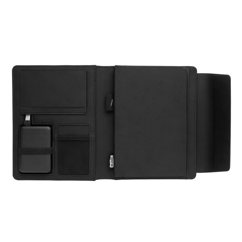 A5 poslovna mapa s bežičnim punjačem i prijenosnom baterijom