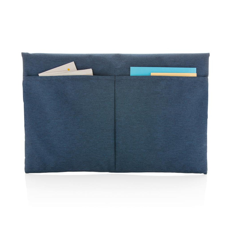 Promidžbena navlaka za 15,6" laptop sa magnetnim zatvaranjem, plave boje | Poslovni pokloni